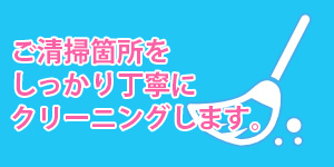 クリーニングの実施